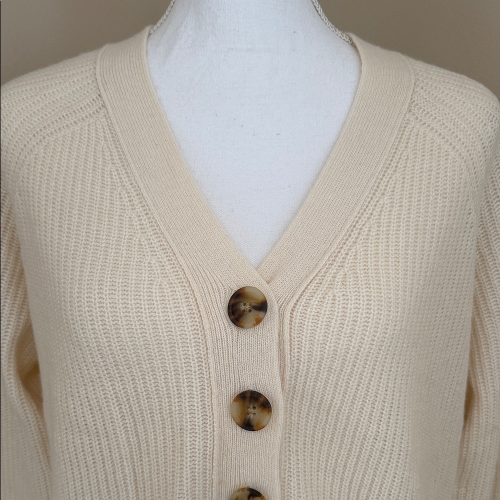 MADEWELL Lyle Rib Henley Sweater - Picture 3 of 8